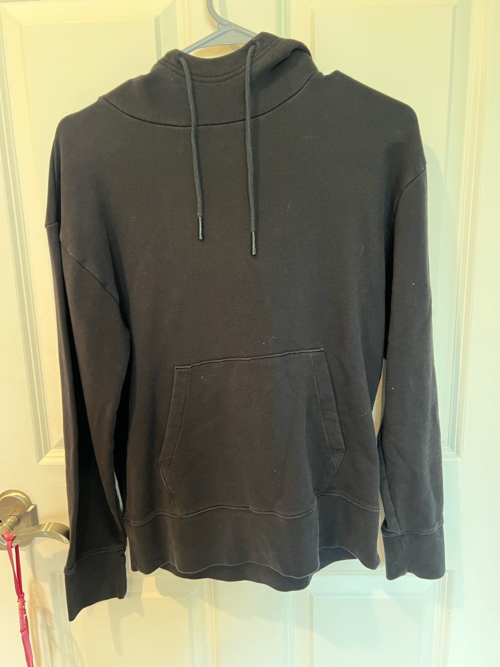 Vince Black Crewneck Hoodie Sweater